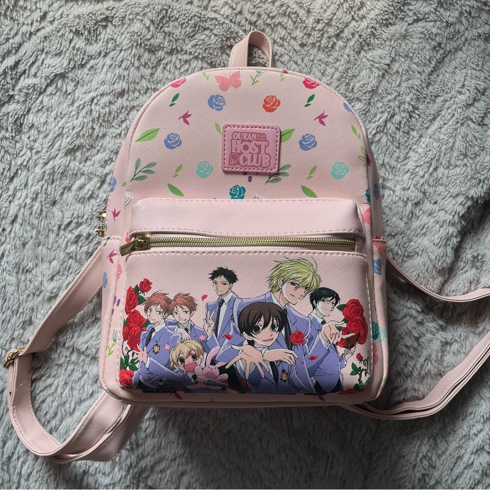 Retired Ouran Highschool Host Club anime mini backpack
